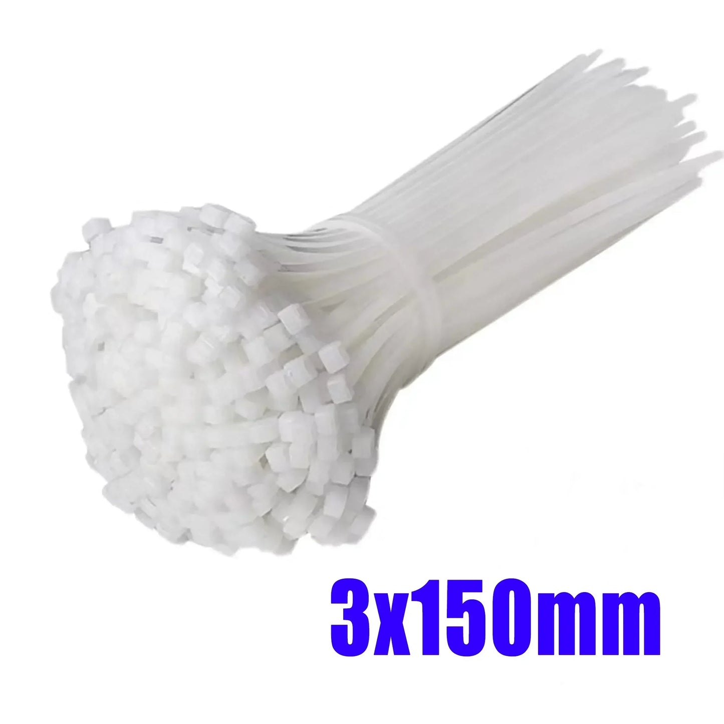 10-1000 pcs plastic clamping collar rilsan Cable ties clamp greenhouse plastic clamps self-tightening plastic necklace belts